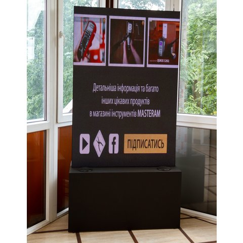 LED-екран для реклами в приміщенні (1024 × 1536 мм, P4, IP20, RGB, SMD, 1800 нт) Прев'ю 5
