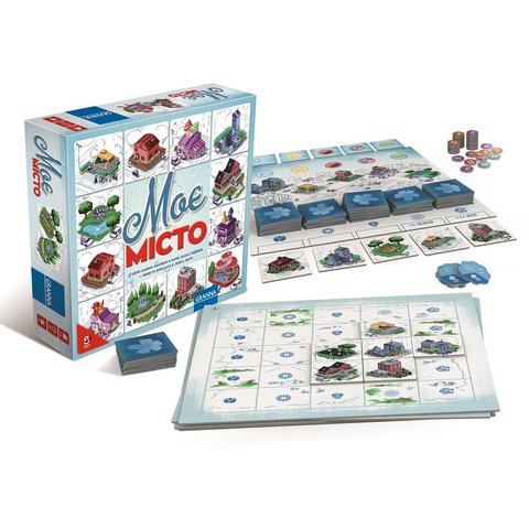 Настольная игра Granna Мой город Превью 1
