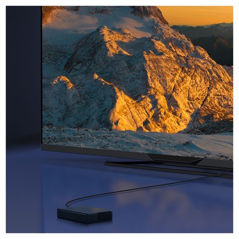Кабель HDMI Baseus High Definition Series, HDMI, 10 м, черный, 8K, #WKGQ040301 Превью 1