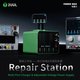 Мережевий зарядний пристрій 2UUL PC01, 200 Вт, Quick Charge, Power Delivery (PD), з безпровідною зарядкою, 7 портів Прев'ю 1