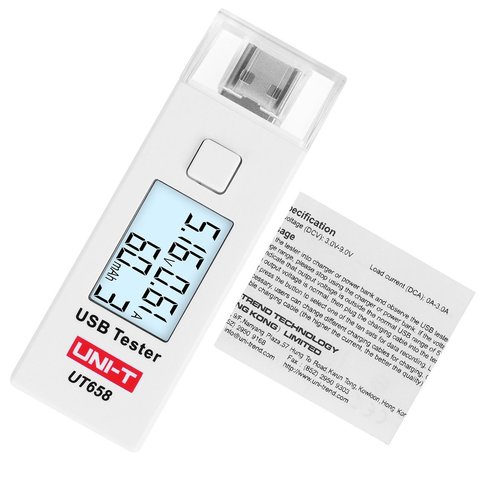 USB-тестер UNI-T UT658 Превью 3