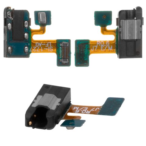 Handsfree Connector compatible with Samsung J330 Galaxy J3 (2017), J400 Galaxy J4 (2018), J415 Galaxy J4+, J730 Galaxy J7 (2017), (with microphone, with flat cable) Preview 1