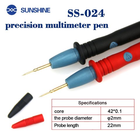 Test Lead for Multimeter Sunshine SS-024, (970 mm, 1000 V, 20A, CAT III) Preview 1