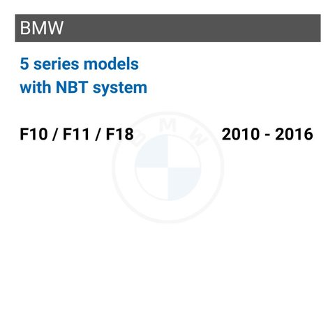 Монітор (10.25 дюймів) CarPlay / Android Auto для автомобілів BMW серії 5 (F10 / F11 / F18) 2010 - 2016 р.в. з системою NBT Прев'ю 1