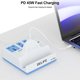 Сетевое зарядное устройство RELIFE RL-309H, 72 Вт, Wireless Charge, Quick Charge, Power Delivery (PD), с розеткой, 4 порта Превью 3