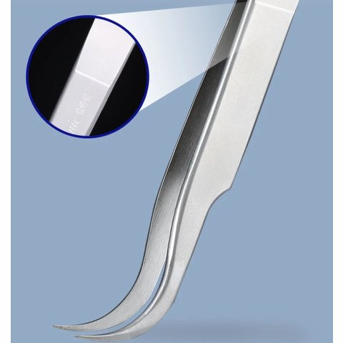 Pinzas para smd Mechanic IT-15, encorvado, 115 mm Vista previa  2