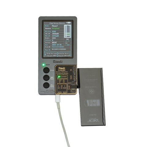 Batería Deji puede usarse con Apple iPhone 7, Li-ion, 3.8 V, 2410 mAh, mayor capacidad, original IC Vista previa  1