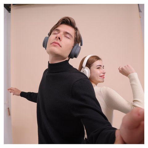 Auriculares Baseus Bowie D05, blanco, beige, inalámbrica, bluetooth 5.3, #NGTD020202 Vista previa  4