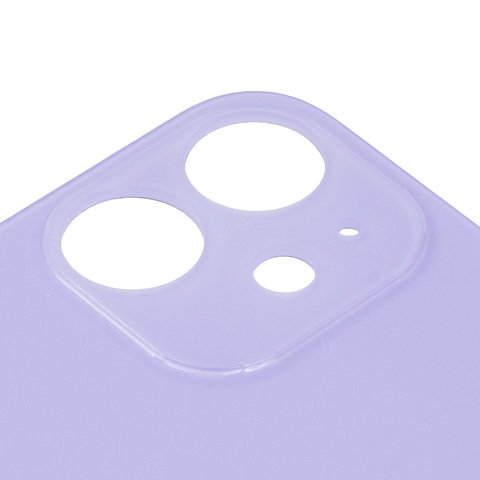Panel trasero de carcasa puede usarse con iPhone 12 mini, morada, no es necesario desmontar la cámara, Original (PRC), big hole Vista previa  1