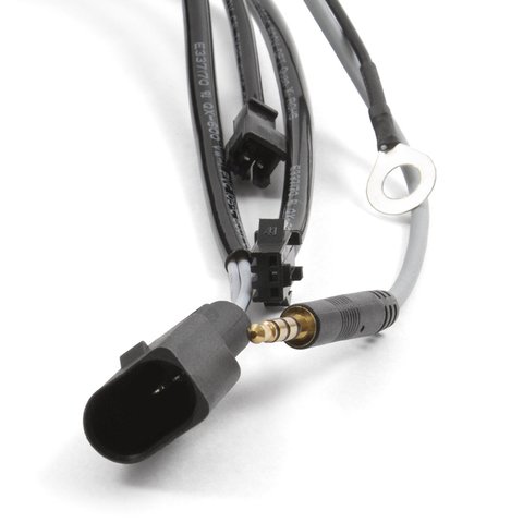 Камера заднего вида для Volkswagen (в логотип) Превью 7