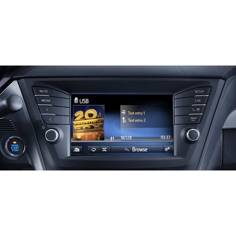 Навігаційна система на Android 6.0 для Toyota Touch 2 Прев'ю 2