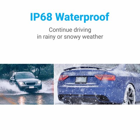 Камера заднего вида для парковки (универсальная, 170°, 720P) Превью 5