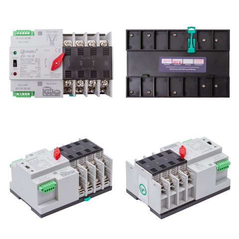 Автомат введення резерву CNJFKJ JFQ3-125/4P, 4P, 63A, g Прев'ю 1