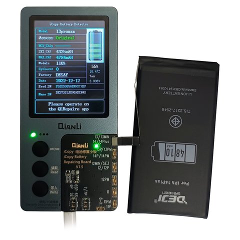 Акумулятор Deji для Apple iPhone 14 Plus, Li-ion, 3.86 В, 4810 мАг, збільшена ємність, original IC Прев'ю 1