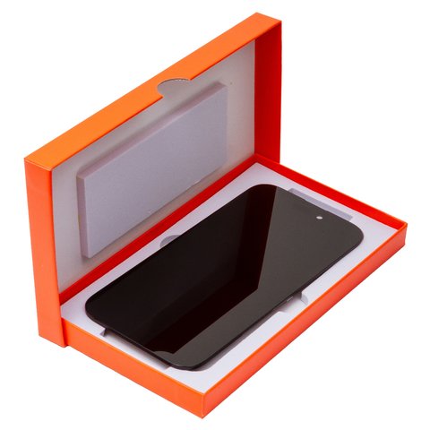 Дисплей для iPhone 15, чорний, з рамкою, Copy, (TFT), GX-in cell Прев'ю 2