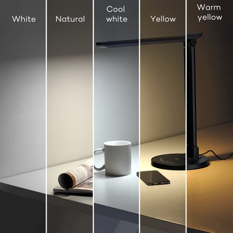 Настільна безтіньова лампа TaoTronics TT-DL13, чорна, EU Прев'ю 3