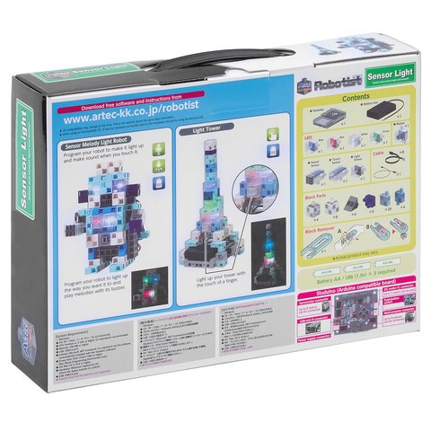 STEM-конструктор ArTeC Robotist Сенсорный светильник Превью 8