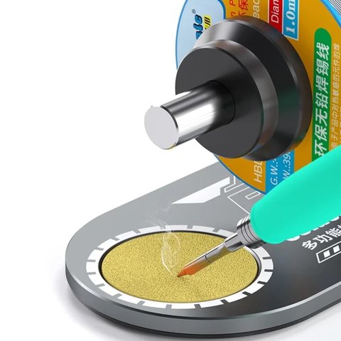 Підставка під паяльник Mechanic RS5, із стружкою для очищення жала, з органайзером Прев'ю 3