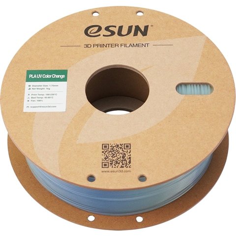 Филамент для 3D-принтера eSUN PLA-UV Color Change Blue, 1 кг Превью 2