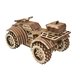 Mechanical 3D Puzzle Wood Trick Quad Bike Preview 2