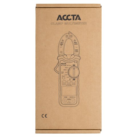 Токоизмерительные клещи Accta AT-1100 Превью 5