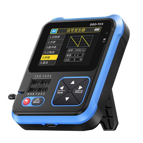 Digital Oscilloscope + Transistor Tester + Signal Generator FNIRSI DSO-TC3 3-in-1 Preview 4